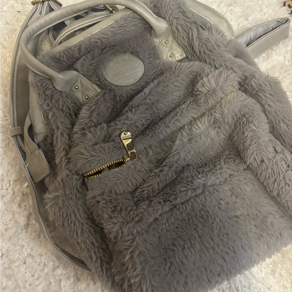 Anello Faux Fur Mini Backpack - Picture 1 of 6